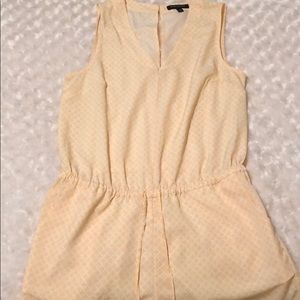 Light yellow romper - gently used